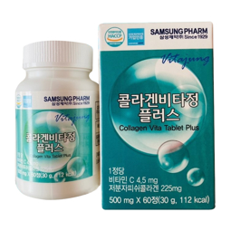 SAMSUNG PHARM COLLAGEN VITA TABLET PLUS (60ea) (30gr)
